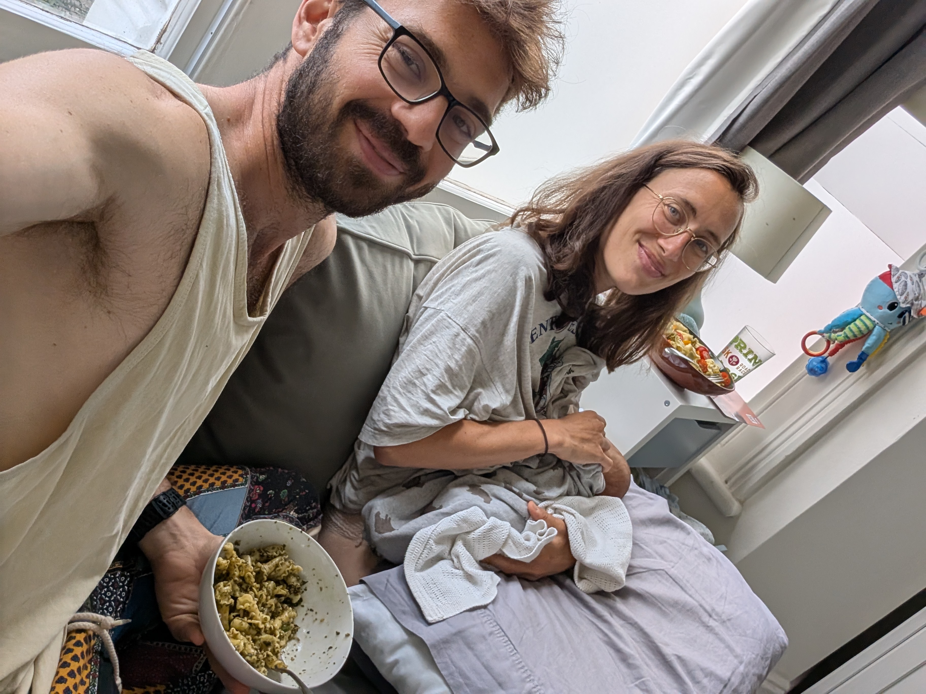 Our first meal together